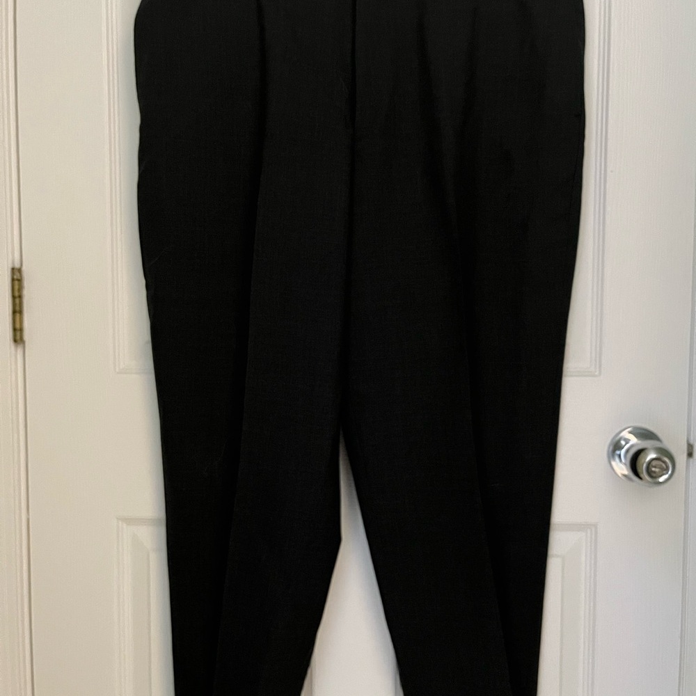 Classic Trousers, Charcoal Gray